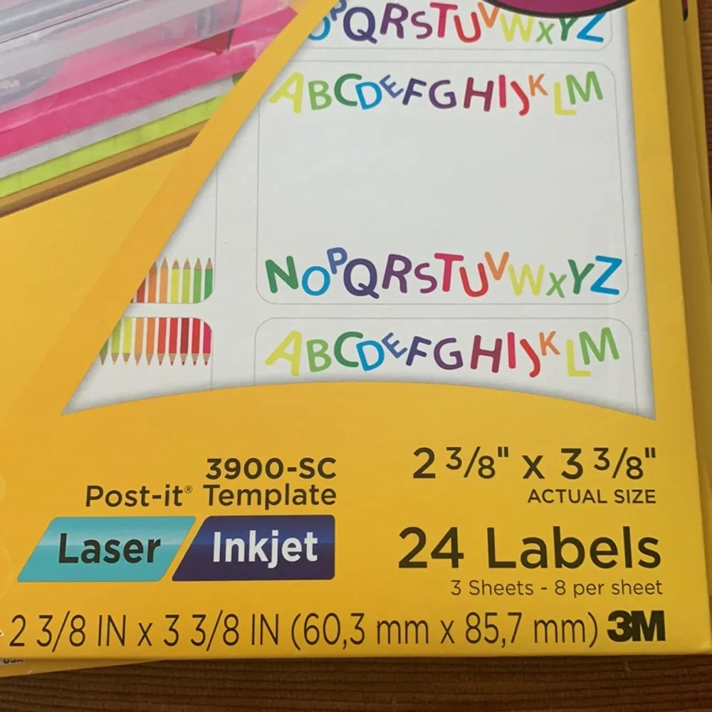 Classroom ID Labels